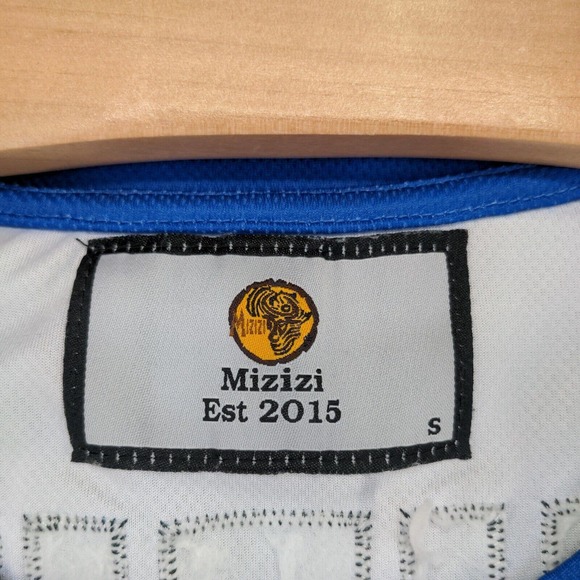 Mizizi Men's Virgin Islands 00 Jersey White Small Sleeveless Crew Neck Polyester - Picture 8 of 12